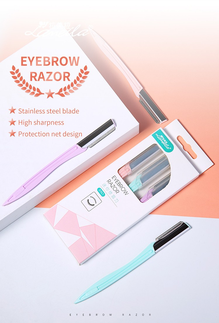 LAMEILA 3Pcs/Set Eyebrow Razor A0371