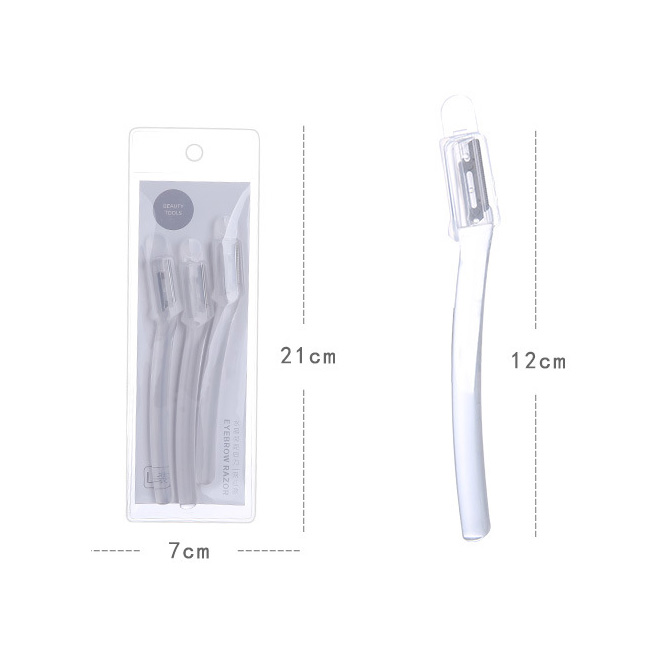 Lameila Cosmetic Makeup Eyebrow Facial Hair Remover Plastic Eyebrow Razor Collection A948