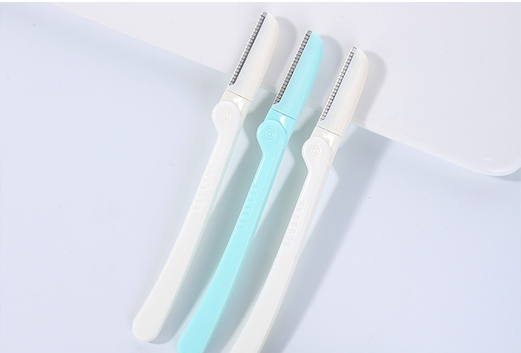 Stainless steel blade foldable eye brow razor facial eye brow trimmer eyebrow razor trimmer A936