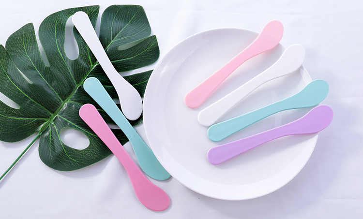 Lameila women diy mask spatula spoon plastic facial mask bowl set 3336