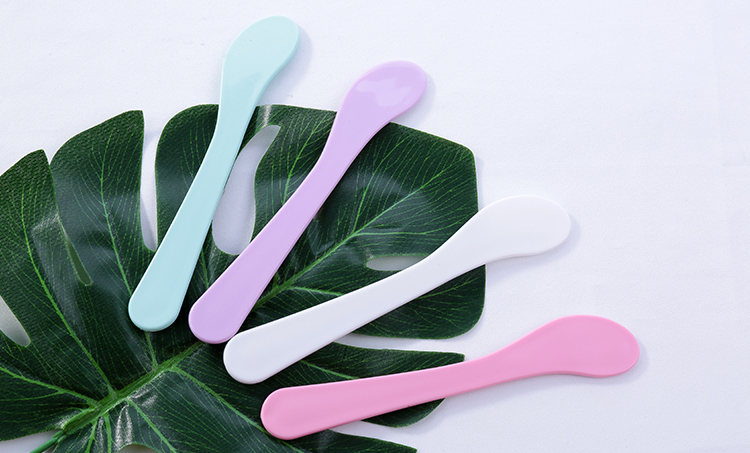 Lameila women diy mask spatula spoon plastic facial mask bowl set 3336