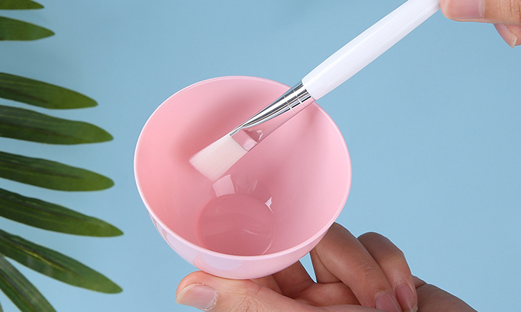 Lameila women diy mask spatula spoon plastic facial mask bowl set CXT008