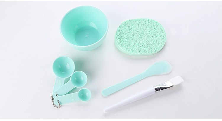 Lameila DIY mask bowl facial sponge spoon spatula brush bowl set D0807