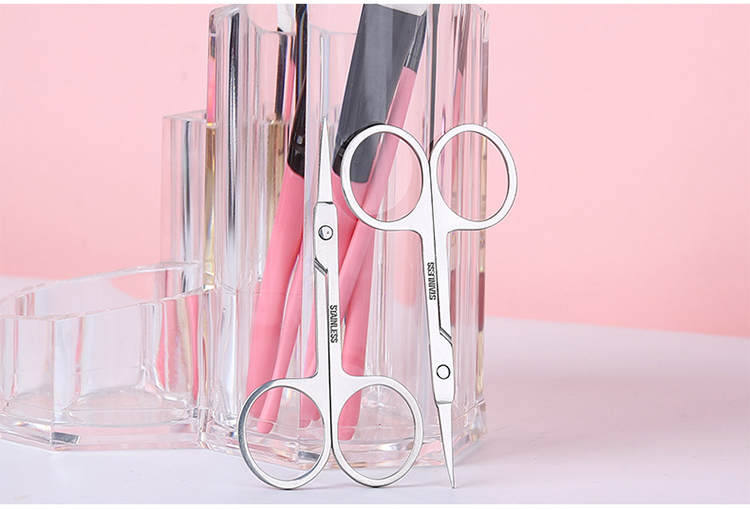 Lameila Cosmetic Eyelash Hair Remover Beauty Scissor Stainless Steel Eyebrow Scissor A0404