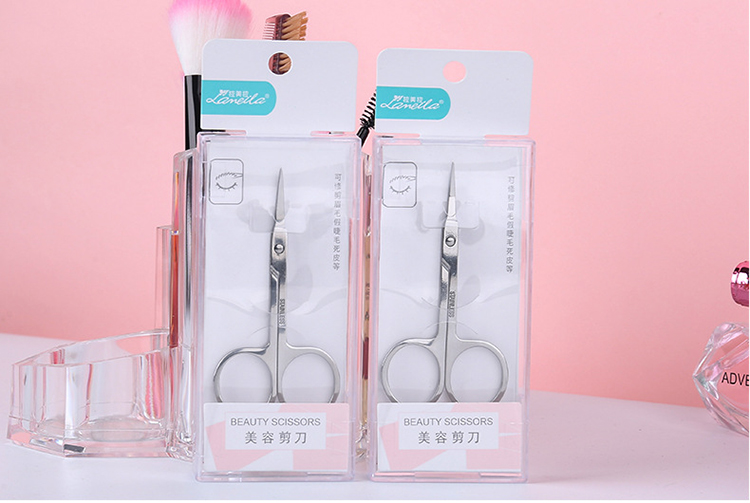 Lameila Cosmetic Eyelash Hair Remover Beauty Scissor Stainless Steel Eyebrow Scissor A0404