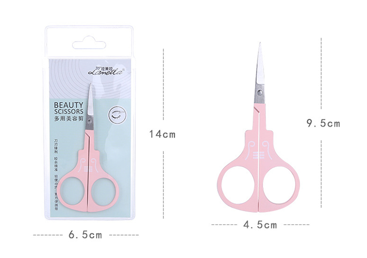 Professional Precision Trimmer Eyebrow Eyelash Hair Remover Tool Premium Eyebrow Scissors for Facial Hair