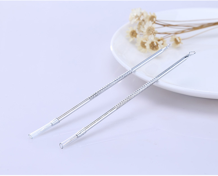 Lameila High quality makeup tools acne remover stainless steel acne tools blackhead acne needle A0708