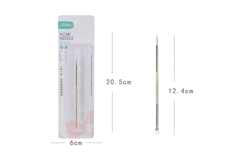 Lameila High quality makeup tools acne remover stainless steel acne tools blackhead acne needle A0710