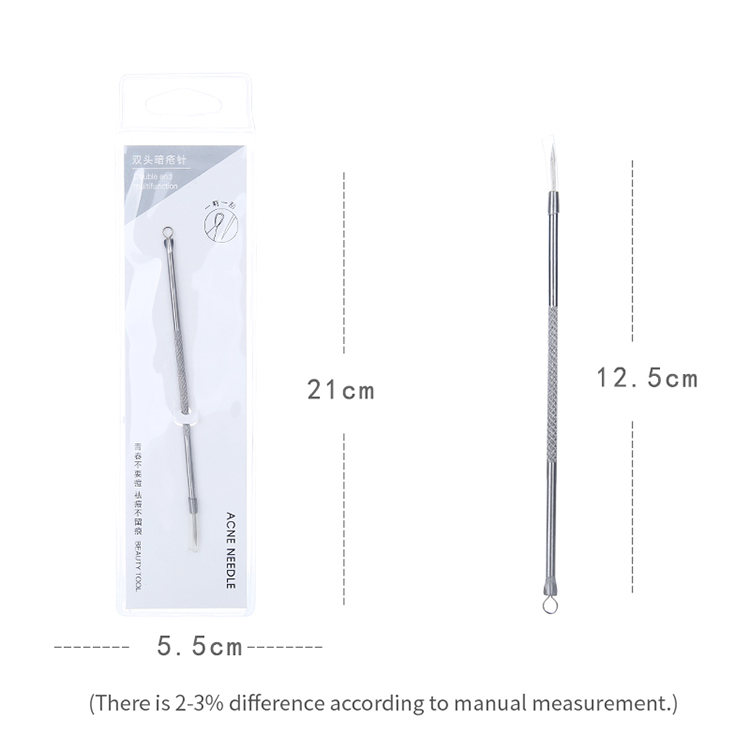 Lameila high quality double head face skin care tools mini style blackhead remover acne needle B0753