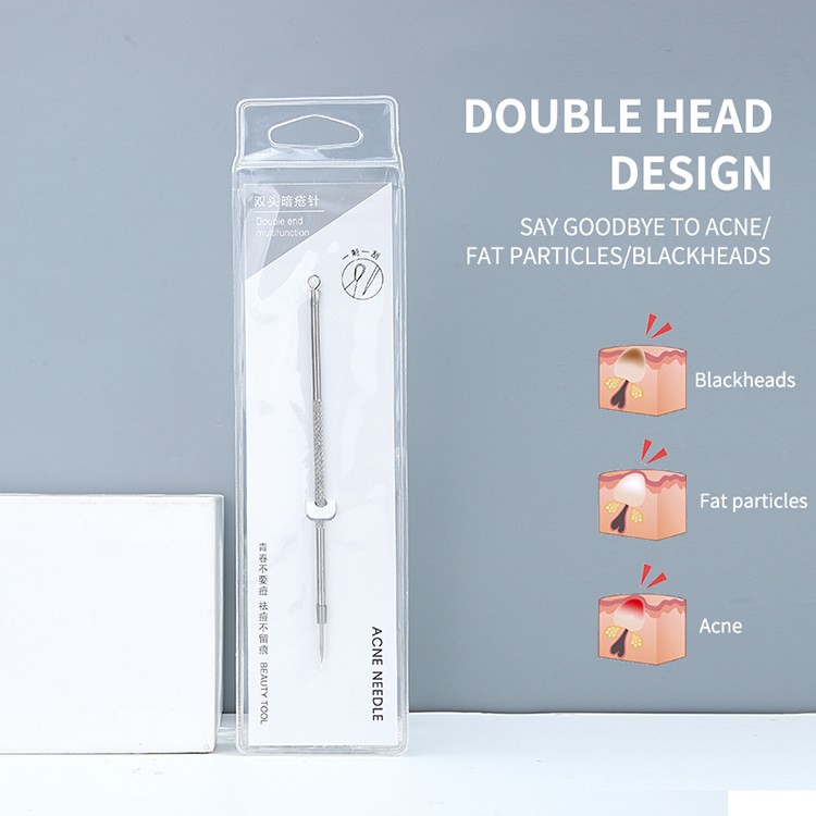 Lameila high quality double head face skin care tools mini style blackhead remover acne needle B0753