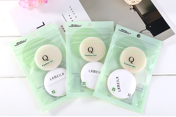 Lameila Round soft latex free foundation powder puff beauty makeup sponge cosmetic puff A7476