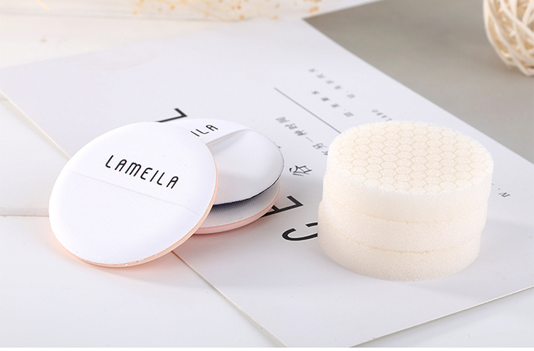 Lameila Round soft latex free foundation powder puff beauty makeup sponge cosmetic puff A7476