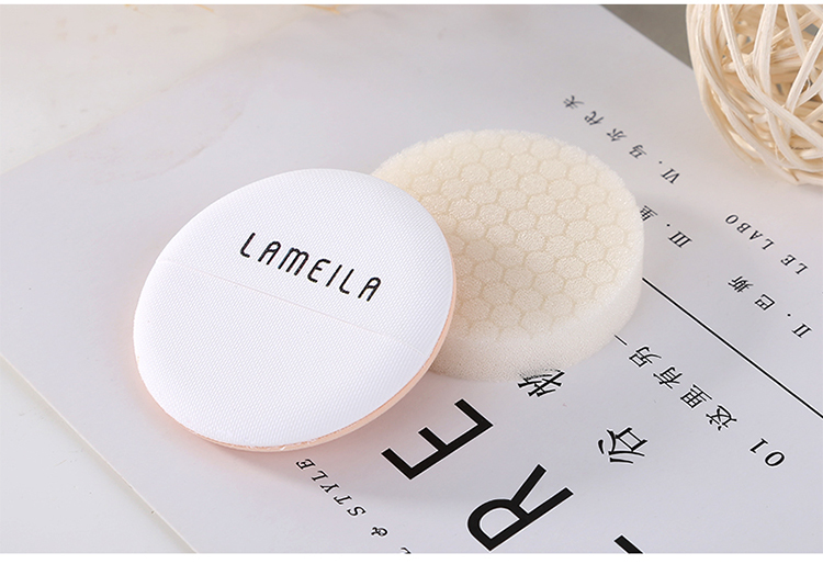 Lameila Round soft latex free foundation powder puff beauty makeup sponge cosmetic puff A7476