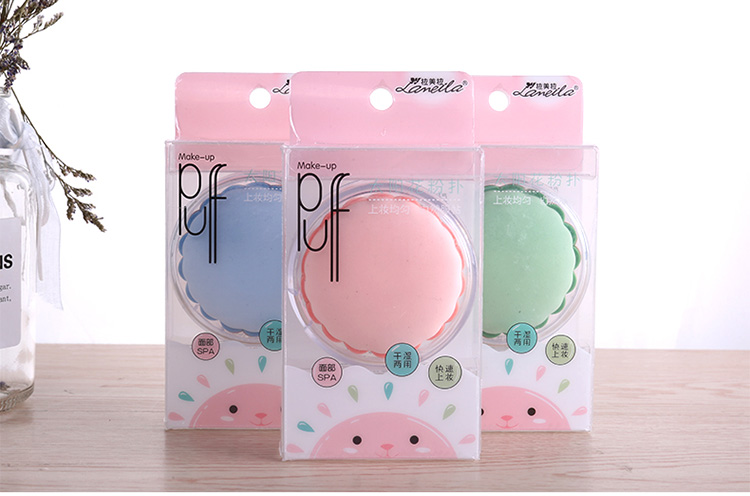 Lameila Wholesale super soft makeup puff makeup tools flower shape cosmetic air cushion puff A79901