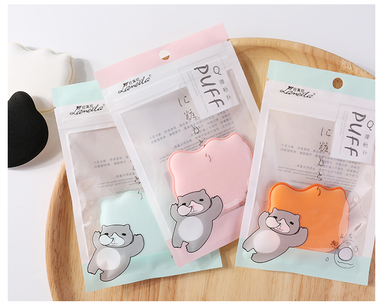 Beauty cat-shaped sponge blender facial makeup sponge non-latex makeup puff foundation A79953