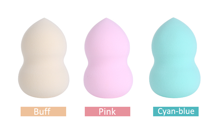 Makeup tools latex free gourd shape makeup sponges blender cosmetic puff foundation sponge A79972