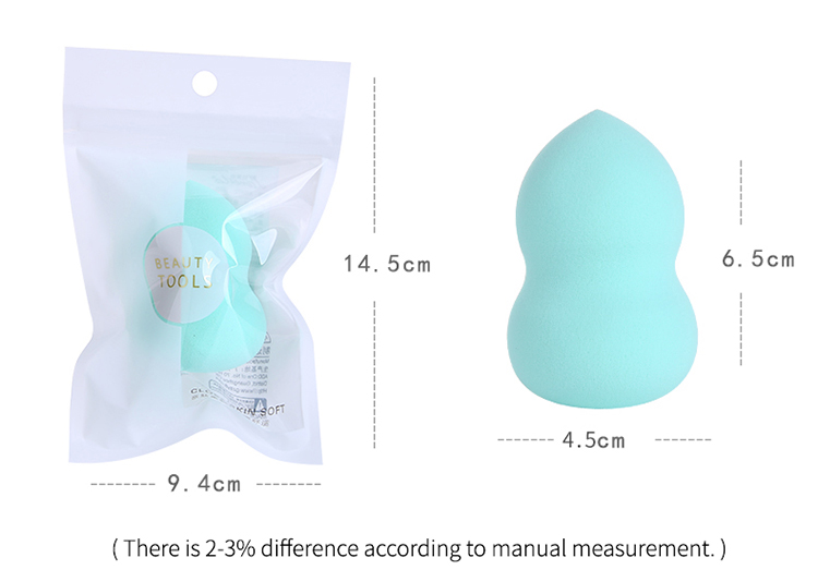 Makeup tools latex free gourd shape makeup sponges blender cosmetic puff foundation sponge A79972