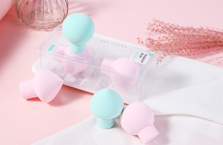 Lameila Multi colored blending sponge foundation cosmetic beauty egg concealer vegan cruelty free makeup sponges with box A80017