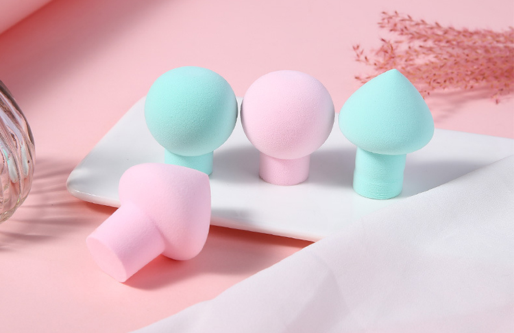 Lameila Multi colored blending sponge foundation cosmetic beauty egg concealer vegan cruelty free makeup sponges with box A80017