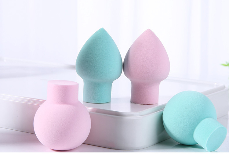 Lameila blender makeup sponges dryer wet squishy 2pcs private label reuseable mushroom makeup sponge A80021