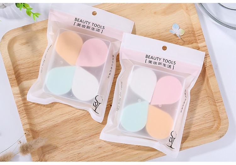 Lameila private label beauty foundation puff soft face cosmetic tools wholesale makeup powder puff sponge set A80034