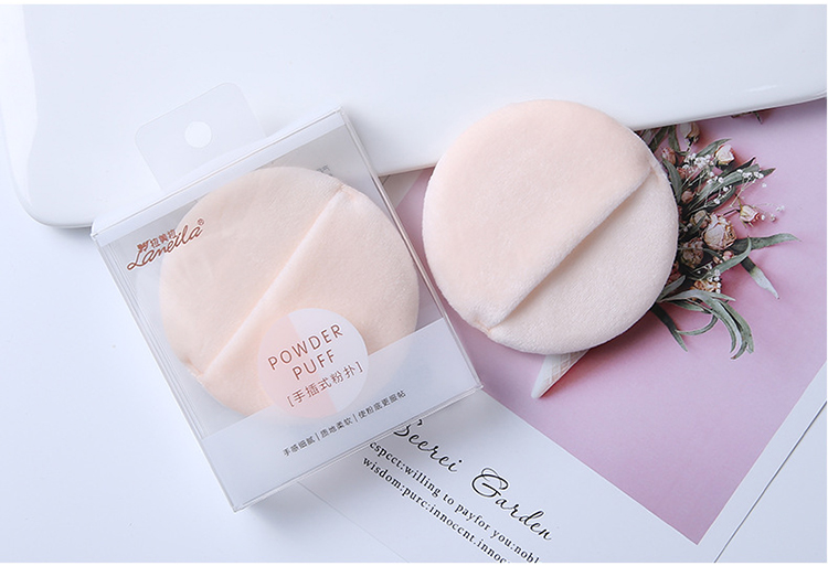 Lameila Powder puff Square Round Beauty Foundation Blending Round Shape Sponge Custom Logo Makeup Sponge Blender A80047