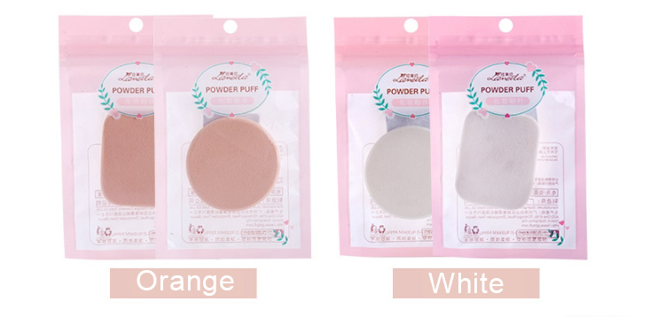 Lameila Wholesale Round Square Shape Powder Puff Beauty Foundatione Makeup Sponge Puff B0204