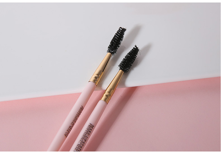 OEM custom private label eyebrow brush wholesale professional cosmetic eyelash brush