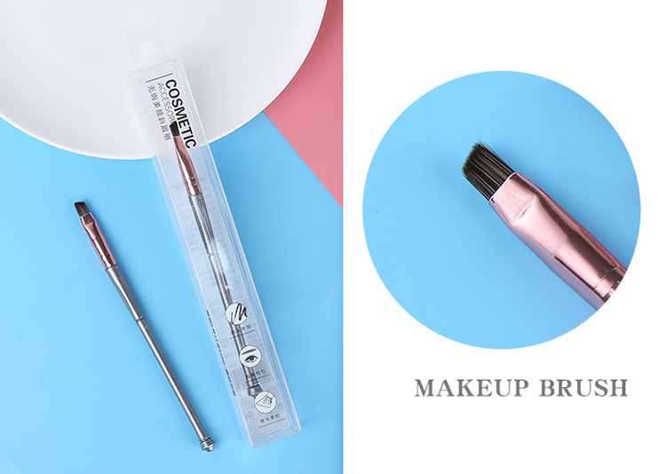 Lameila single cosmetic brushes high quality wholesale mini tinting angled eyebrow brush B0514