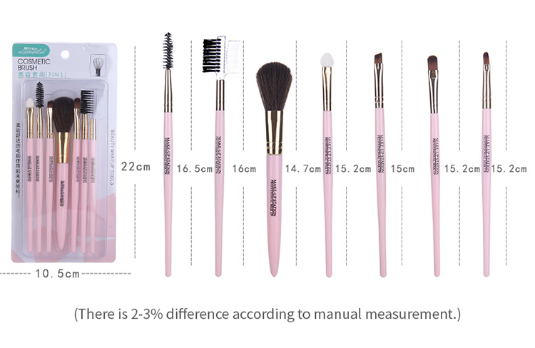 Lameila Brand 2020 Makeup Brush 6pcs Private Label Cosmetic Tool Makeup Brushes Wholesale