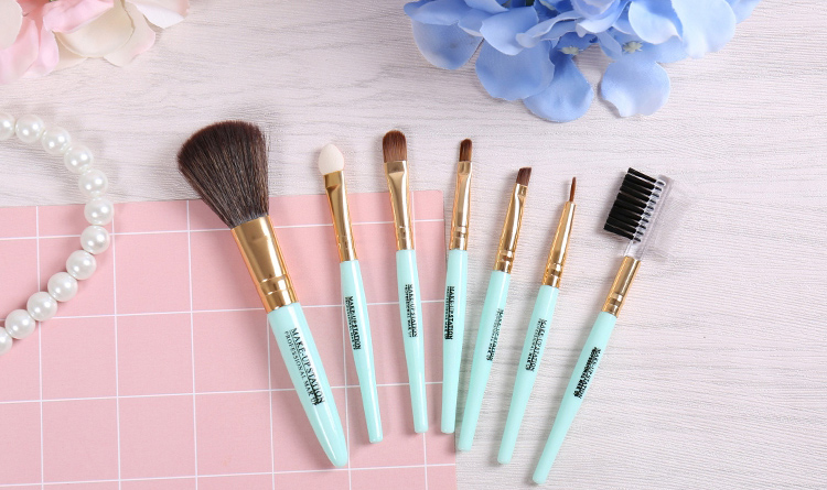 Lameila Makeup Brush 7pcs Private Label Cosmetic Tool Makeup Brushes Wholesale L0771