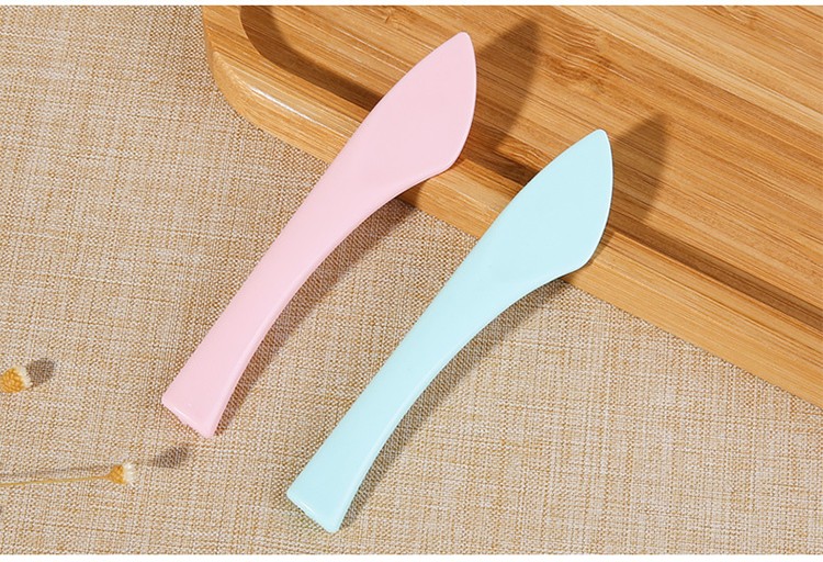 Hot selling pink blue color face mask brush applicator mini beauty skin care diy clay silicone cosmetic facial mask brush B0883