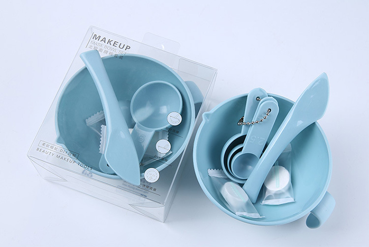 MaskMixing Bowl New Arrival Set 4 in 1 Cosmetic DIY Face ClayMask Bowl Set for Beauty Salon