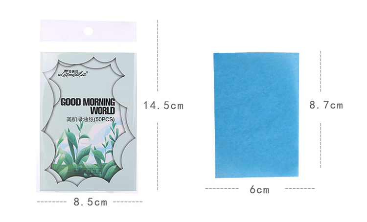 Lameila Private label natural Facial Oil Blotting Paper Personal oil blotting paper tissue A578