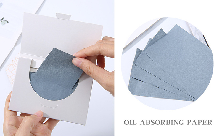 Lameila 80pcs Skin-friendly Delicate Oil-absorbing Sheet Face Oil Blotting Paper A581