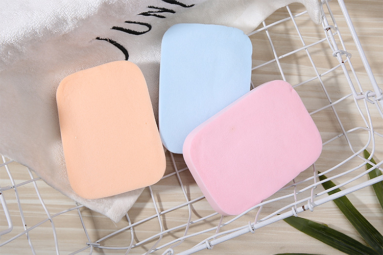 Lameila 3 in 1 Popular Soft EVA oval shape face clean sponge Facial Deep Wash Face Cleaning Puff B0024