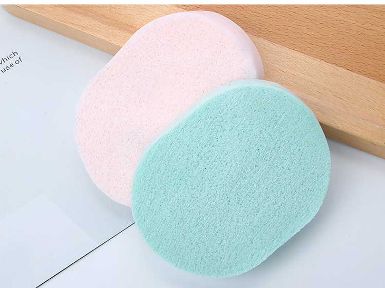 Lameila face wash sponge 15T pva natural exquisite reusable microfibre facial cleansing sponge pink B2127