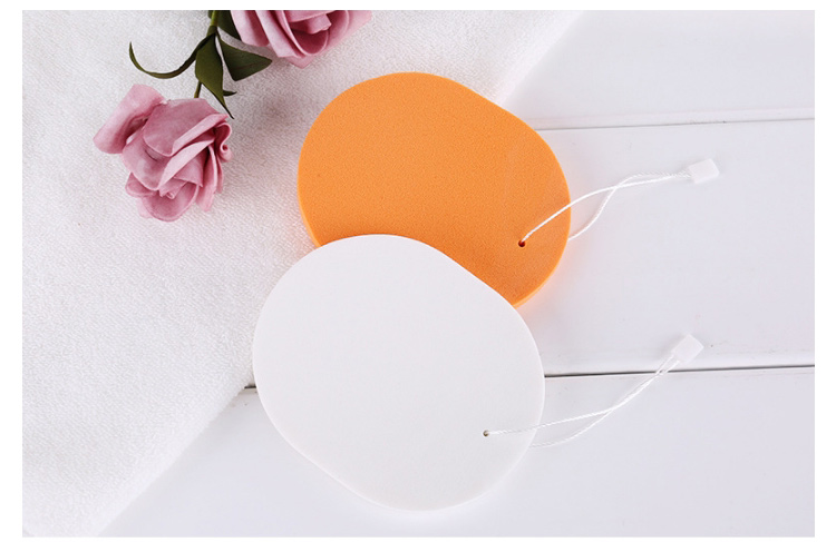 Lameila 2pcs Facial Clean Sponge Beauty Tools Natural Carrot Oval Face Cleansing Sponge B2139