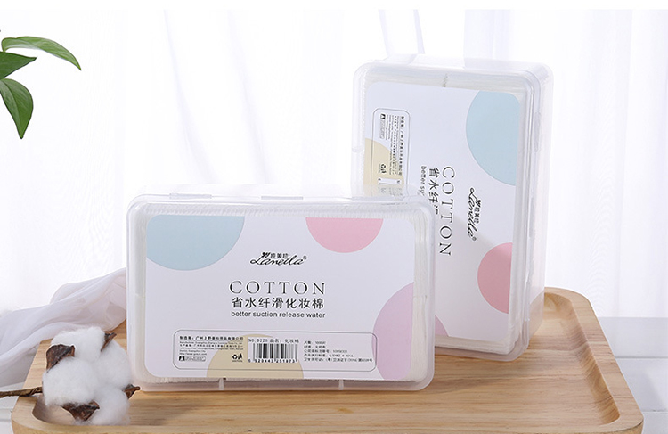Factory Supply Thin Cotton Pads 1,000pcs/box Makeup Remove Pad Face Cleaning Beauty Tools B228