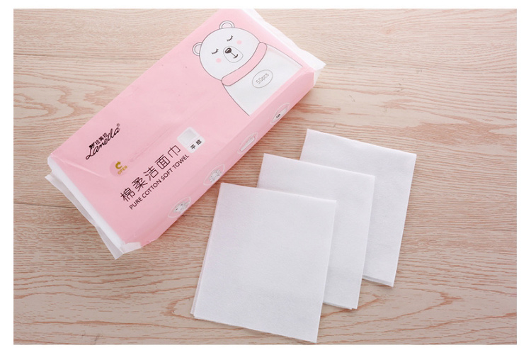 Lameila 50pcs Factory Customized Super Soft Clean Towel Beauty Salon Spa Disposable Facial Cleaning Towel B247