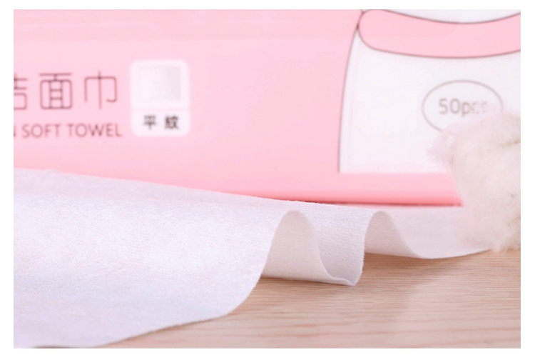 Lameila 50pcs Factory Customized Super Soft Clean Towel Beauty Salon Spa Disposable Facial Cleaning Towel B247