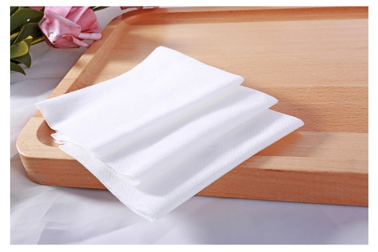 Lameila 60pcs private label facial makeup removal cotton pad thin disposable meash face cleaning towel B251