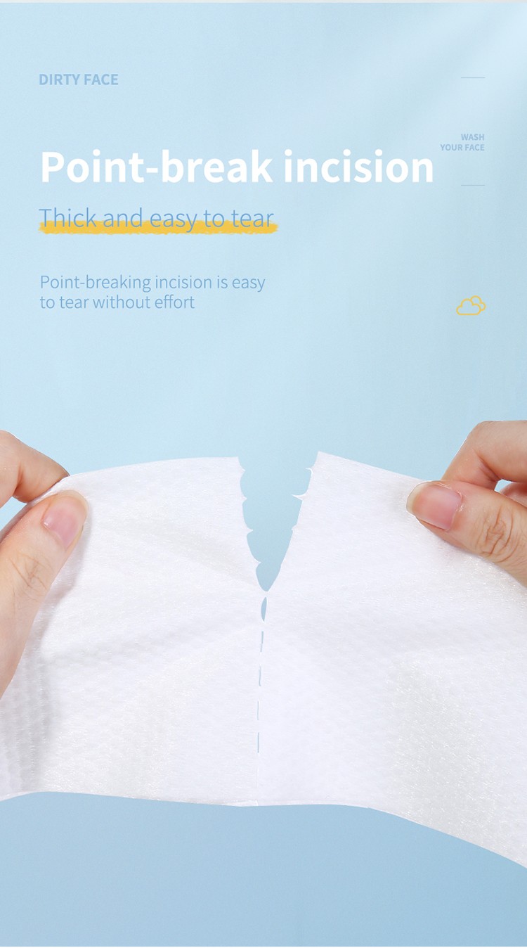 Lameila Facial Tissue Pearl Pattern Cleansing Towel Beauty skin care Makeup Remover Cotton Soft Disposable Towel B338