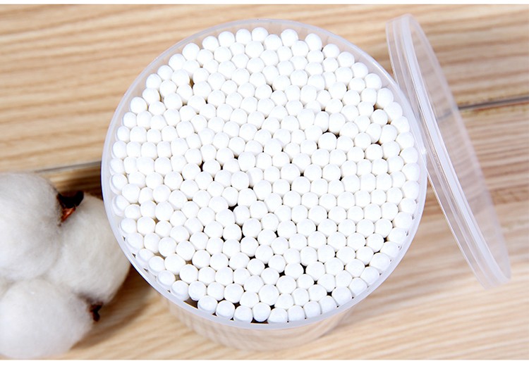 double headed organic cotton swab makeup remover disposable eco friendly cotton bud cotton ear swabs paper stick B0131