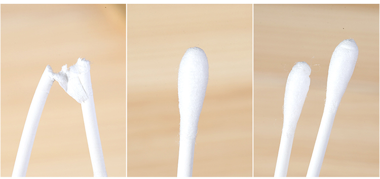 double headed organic cotton swab makeup remover disposable eco friendly cotton bud cotton ear swabs paper stick B0131