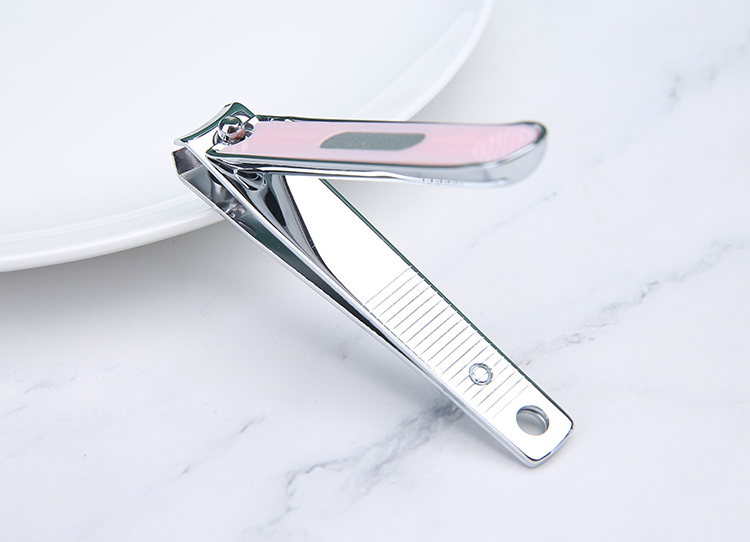 High quality cheap custom printed stainless Portable Finger Nail Clipper toe nail cutter clipper