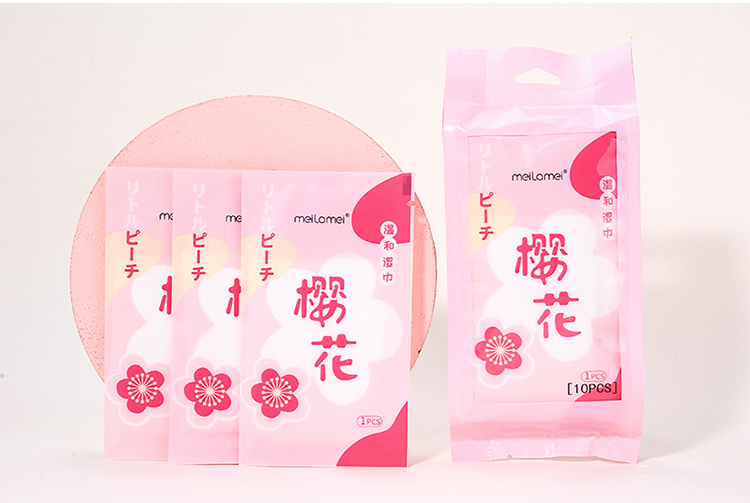 Meilamei Wholesales 30pcs disposable wet wipe alcohol wet tissue disinfectant wipes alcohol wipes MLM-SJ021