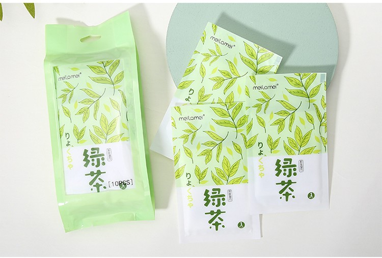 Meilamei Plant wipes Ladies makeup remover clamshell wholesale private label disposable organic warmer baby wet wipes MLM-SJ022