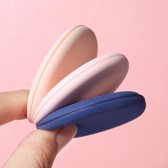 Yousha customized soft beauty tools sponge puff cosmetics latex free round shape air cushion puff YF096