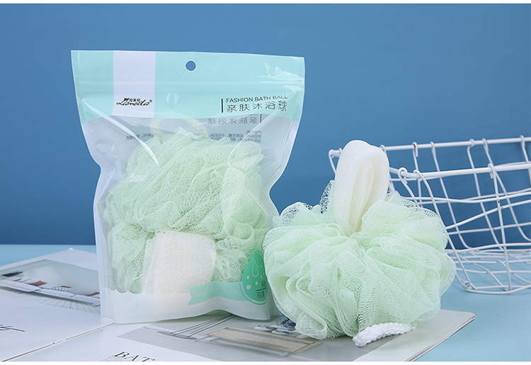 Lameila Bath Accesories Colorful Foam Mesh Bath Sponge Shower Puff Soft Types of Cleaning Dead Skin C048